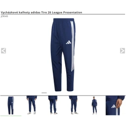 Vycházkové kalhoty adidas Tiro 26 League Presentation - JZ9045 - DOSPĚLÍ