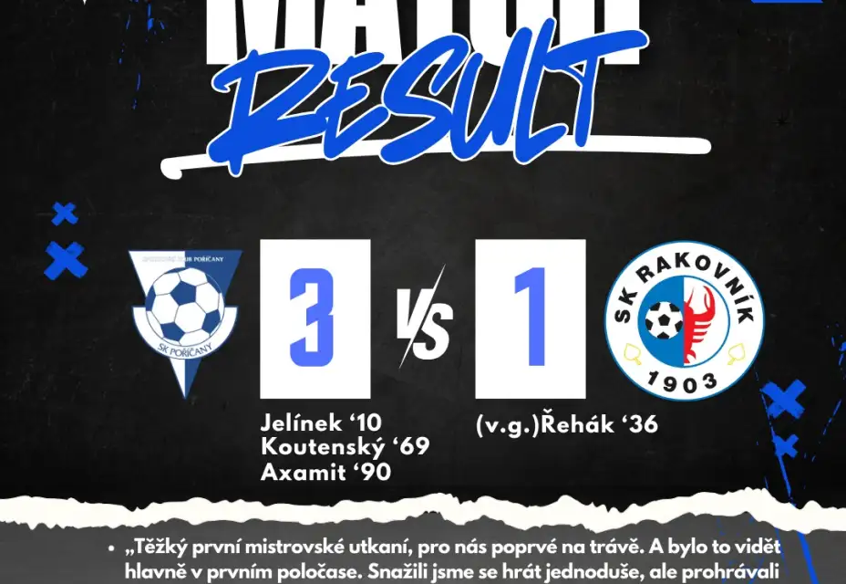 Áčko vs. Rakovník 3 : 1