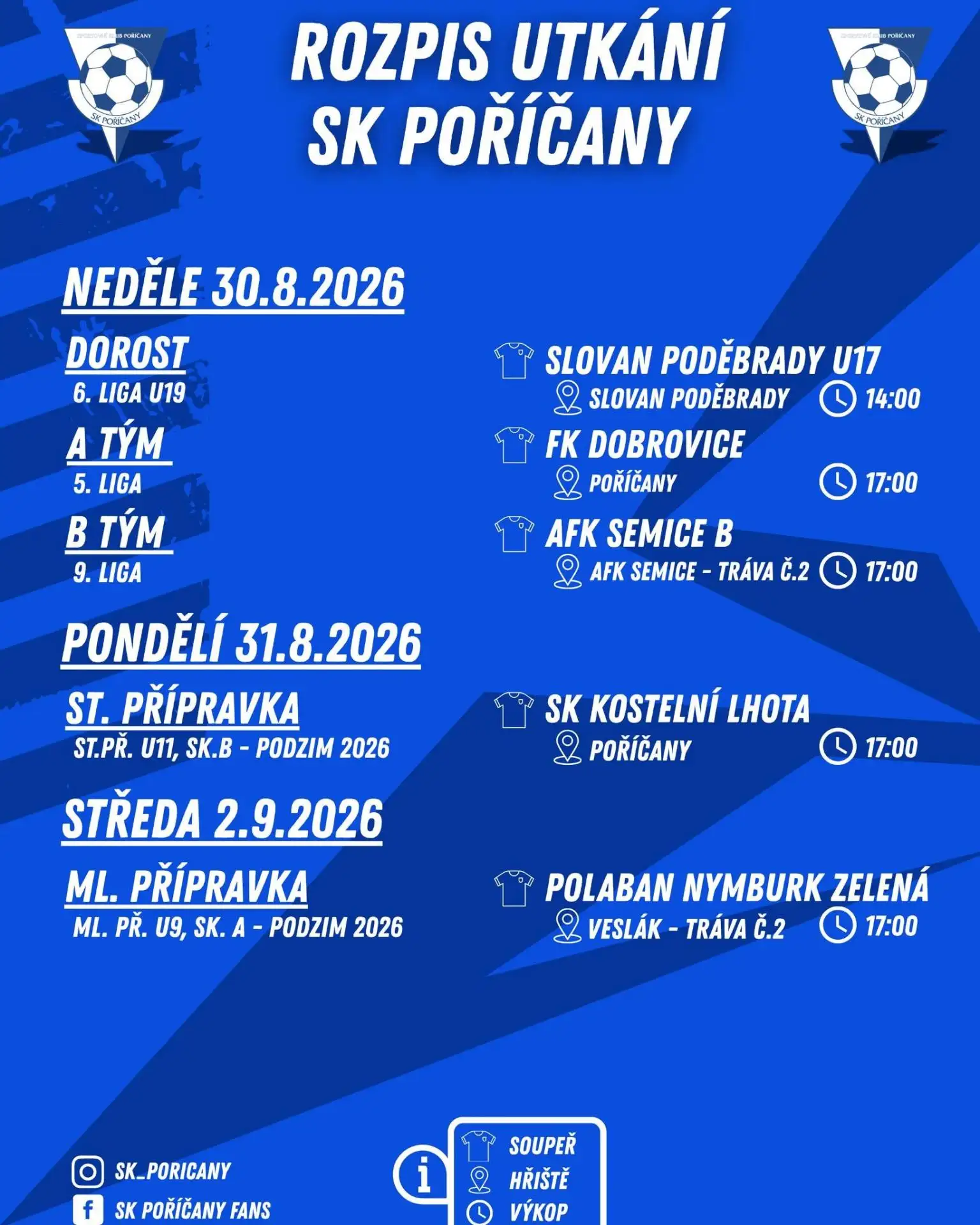 Rozpis zápasů