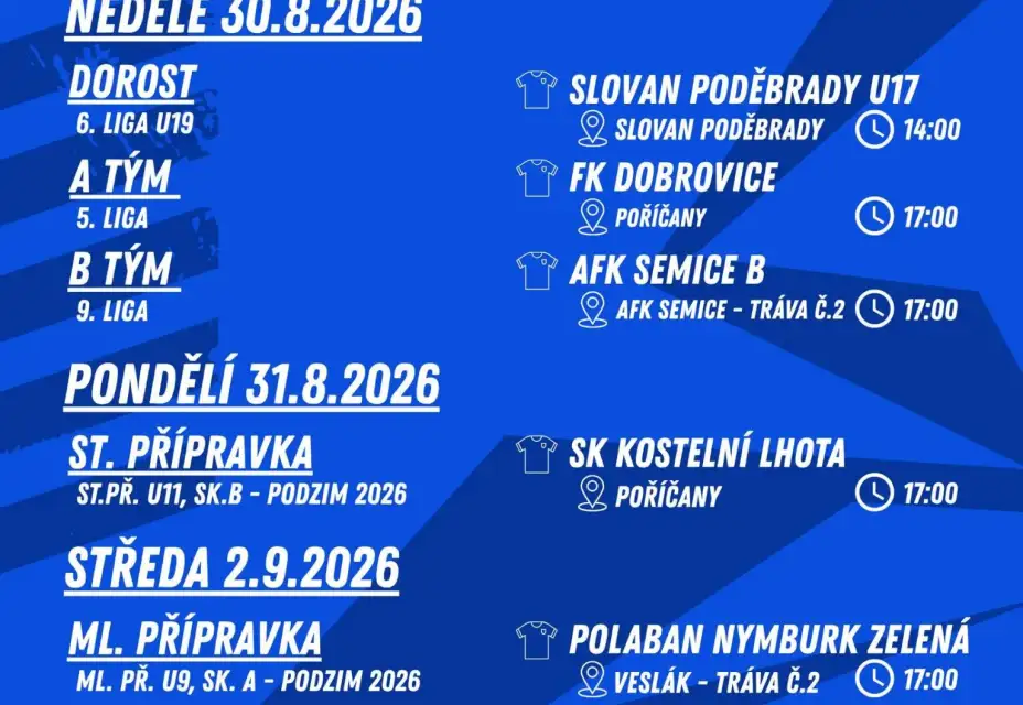 Rozpis zápasů