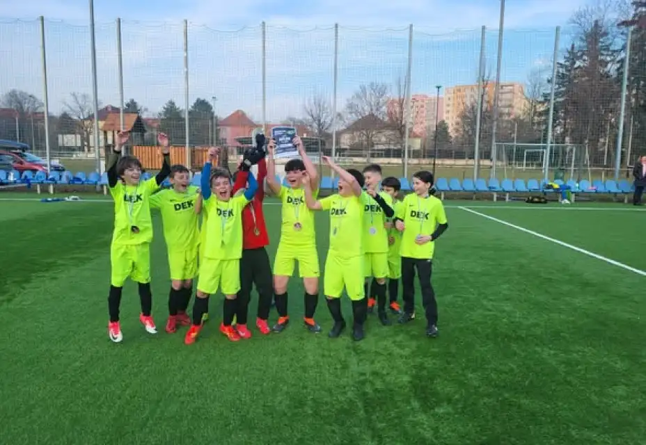 3. místo - ZIMNÍ LIGA MĚLNÍK - starší přípravka