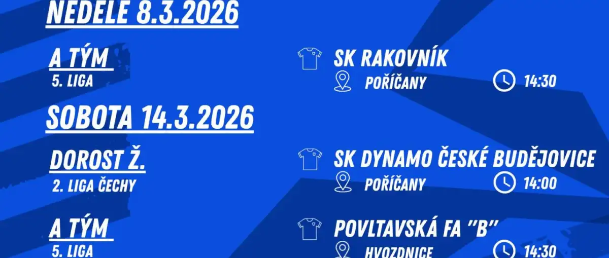 víkendy 7.-8.3.2026   14.-15.3.2026