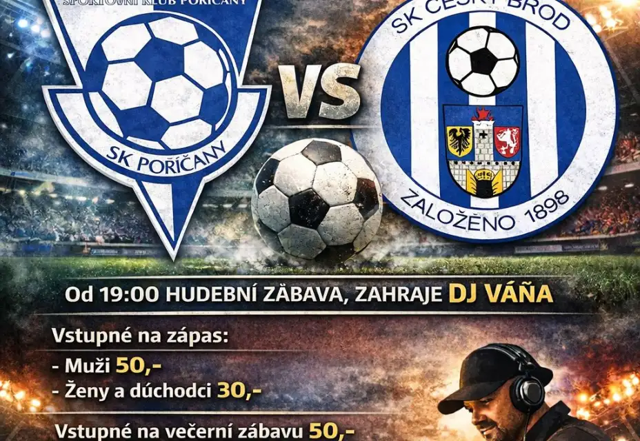 Sobotní DERBY Áčka vs. Č.Brodu  18.4. od 17 hodin !!!!