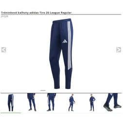 Tréninkové kalhoty adidas Tiro 26 League Regular - JY7229 - DOSPĚLÍ